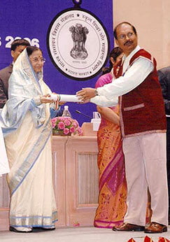 National Teachers' Award to Sri Chandrashekhar Chatterjee